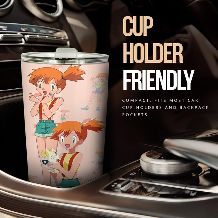 Pokemon Tumbler Anime Cup Car Accessories Misty Pokemon - EzCustomcar - 2