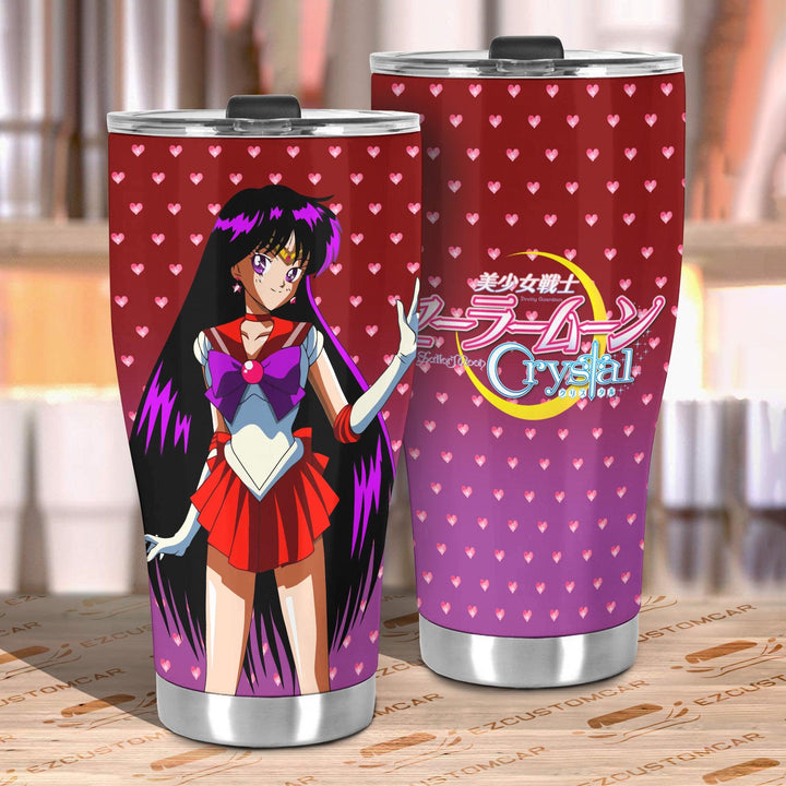 Sailor Moon Tumbler Cup Anime Car Accessories Sailor Mars - EzCustomcar - 3