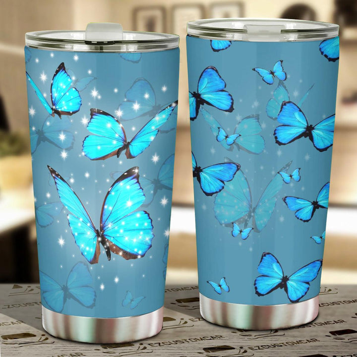 Pack Butterfly Car Tumbler Cup Custom Butterfly Car Accessories - EzCustomcar - 1