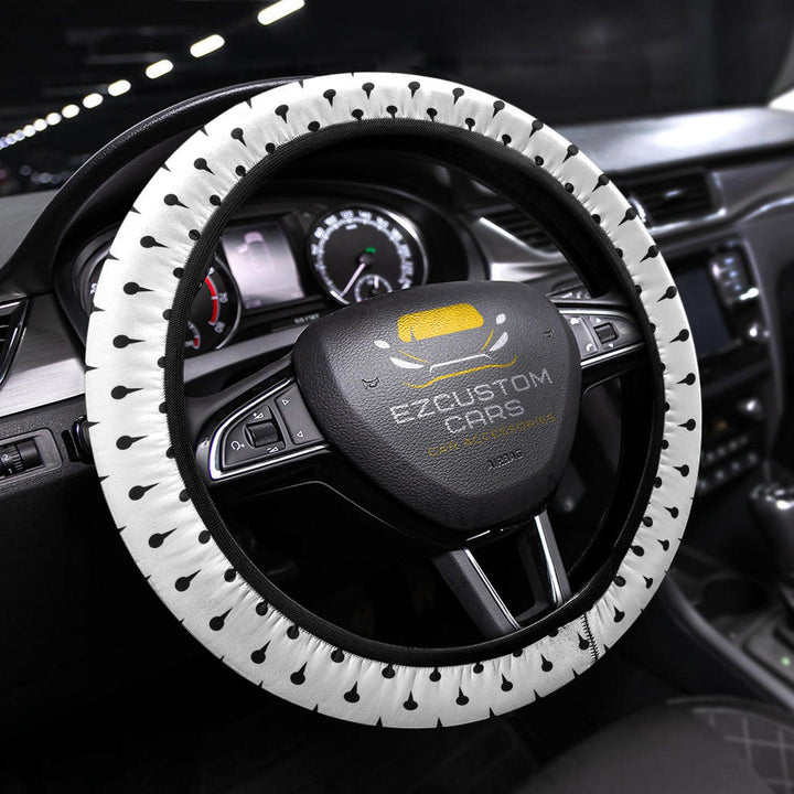 Bucciarati Patterns Steering Wheel Cover Custom Jojo Bizzare Adventure Anime Car Accessories - EzCustomcar - 2