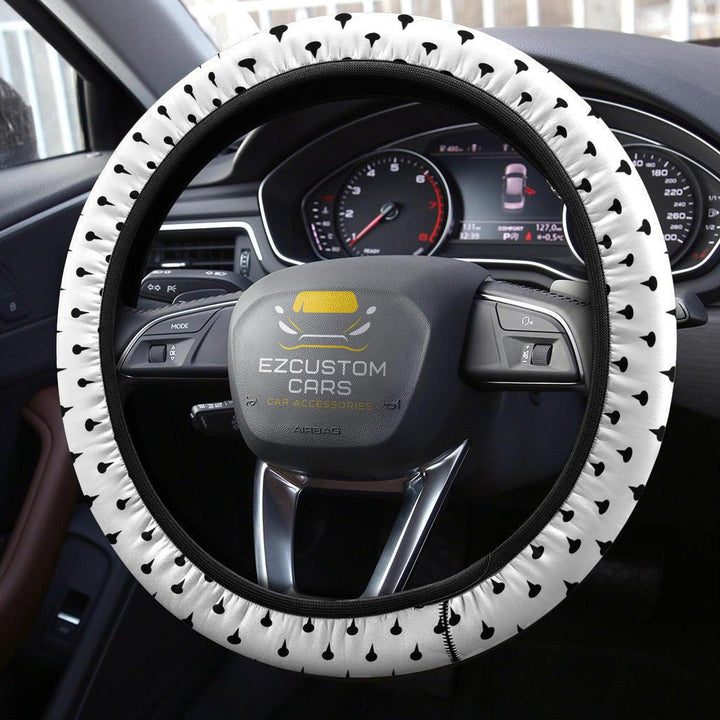 Bucciarati Patterns Steering Wheel Cover Custom Jojo Bizzare Adventure Anime Car Accessories - EzCustomcar - 3