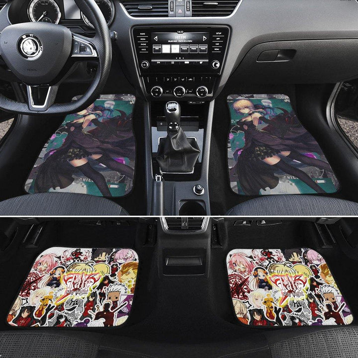 lllyasviel von Einzbern Car Floor Mats Fate/Stay Night Anime Car Accessories-ezcustomcar-12