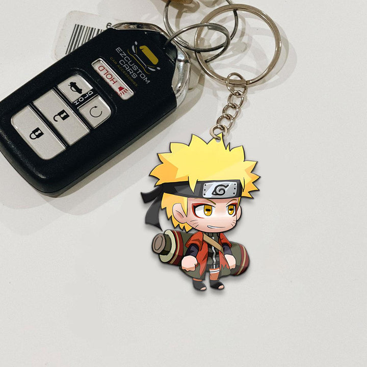Naruto Sage Mode Keychains Custom Naruto Anime Car Accessories - EzCustomcar - 2