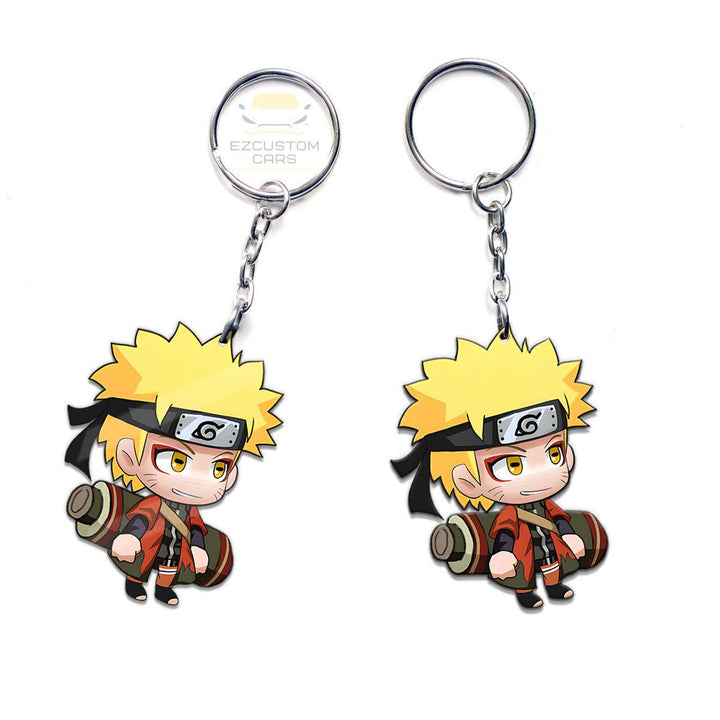 Naruto Sage Mode Keychains Custom Naruto Anime Car Accessories - EzCustomcar - 3