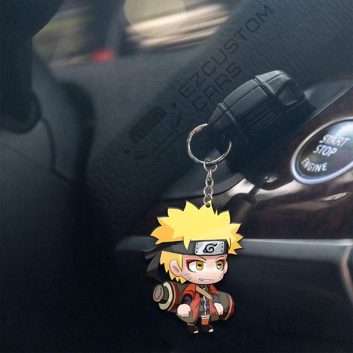 Naruto Sage Mode Keychains Custom Naruto Anime Car Accessories - EzCustomcar - 4