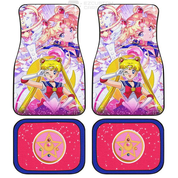Sailor Moon Car Floor Mats Custom Anime Car Accessories Christmas Gifts - EzCustomcar - 1