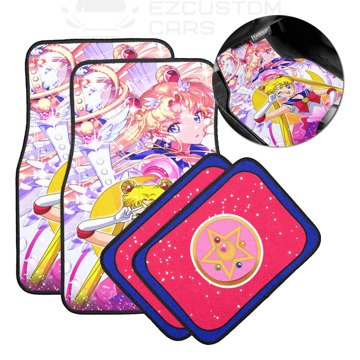 Sailor Moon Car Floor Mats Custom Anime Car Accessories Christmas Gifts - EzCustomcar - 2