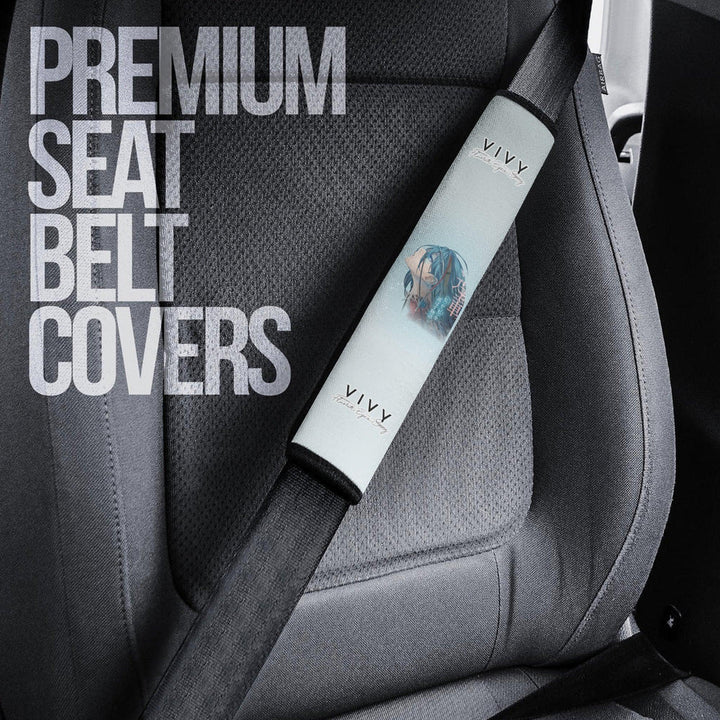 Vivy Seat Belt Covers Custom Vivy: Fluorite Eye's Song Anime Car Accessories - EzCustomcar - 3