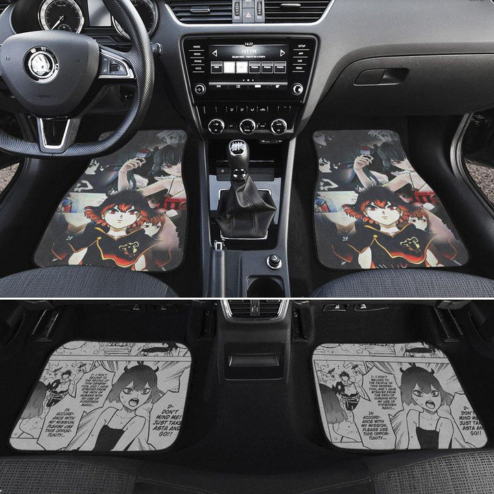 Secre Swallowtail Black Clover Car Floor Mats  Anime Fan Gift-ezcustomcar-12