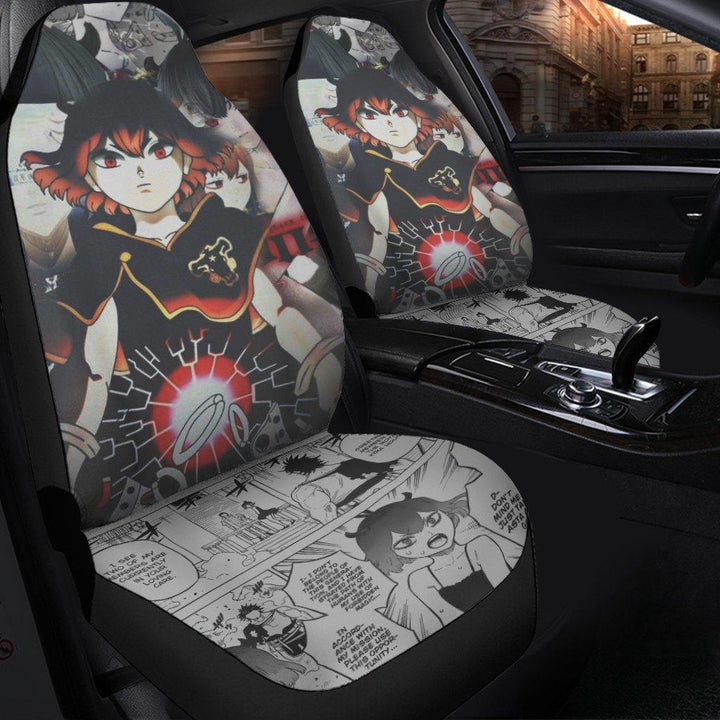 Secre Swallowtail Black Clover Car Seat Covers Anime Fan Gift - Customforcars - 3