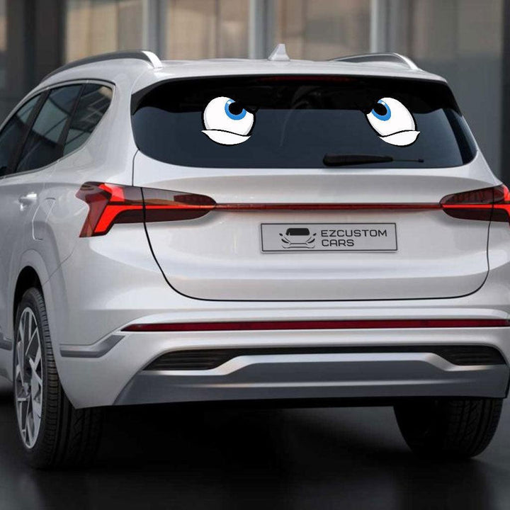 Seriously Angry Eyes Custom Car Sticker Cartoon Car Accessories - EzCustomcar - 4