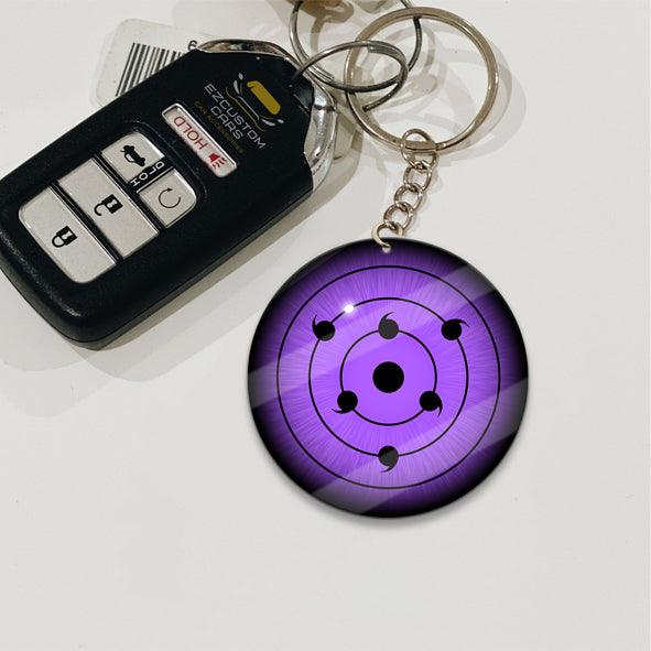 Itachi Rinnegan Keychains Custom Naruto Anime Car Accessories - EzCustomcar - 2