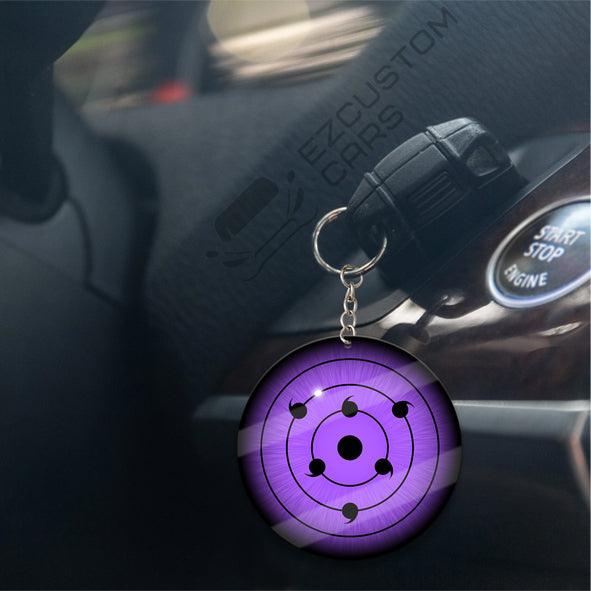 Itachi Rinnegan Keychains Custom Naruto Anime Car Accessories - EzCustomcar - 4