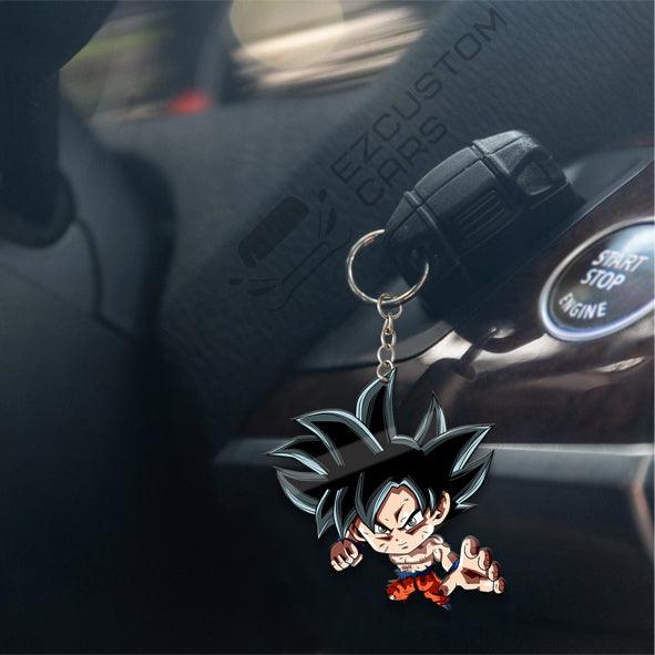 Son Goku Classic Keychains Custom Anime Dragon Ball Car Accessories - EzCustomcar - 4