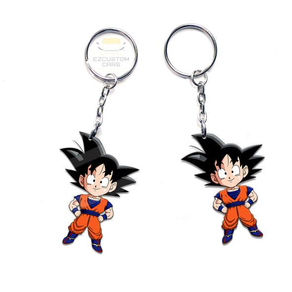 Son Goku Kid Keychains Custom Dragon Ball Anime Car Accessories - EzCustomcar - 3