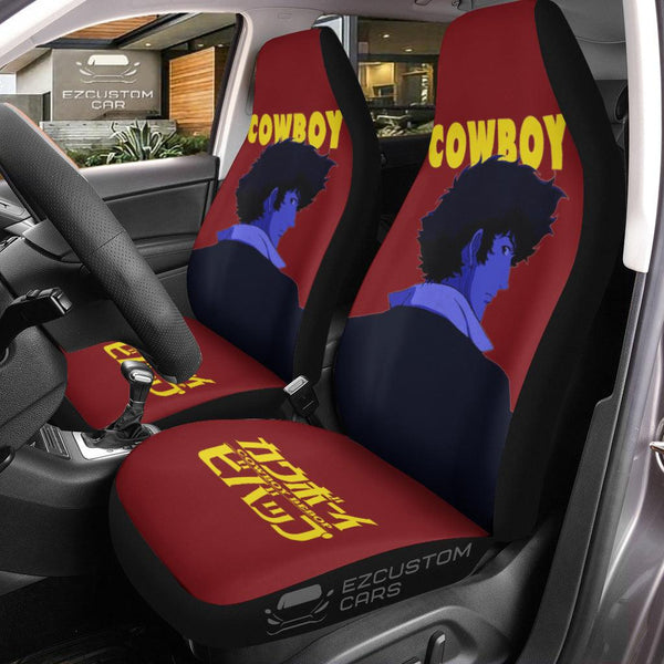 Spike Spiegel Car Seat Covers Cowboy Bebop Anime Car Accessoriesezcustomcar.com-1