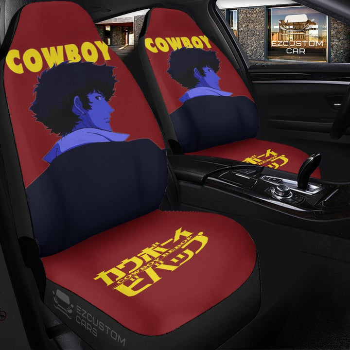 Spike Spiegel Car Seat Covers Cowboy Bebop Anime Car Accessories - EzCustomcar - 3