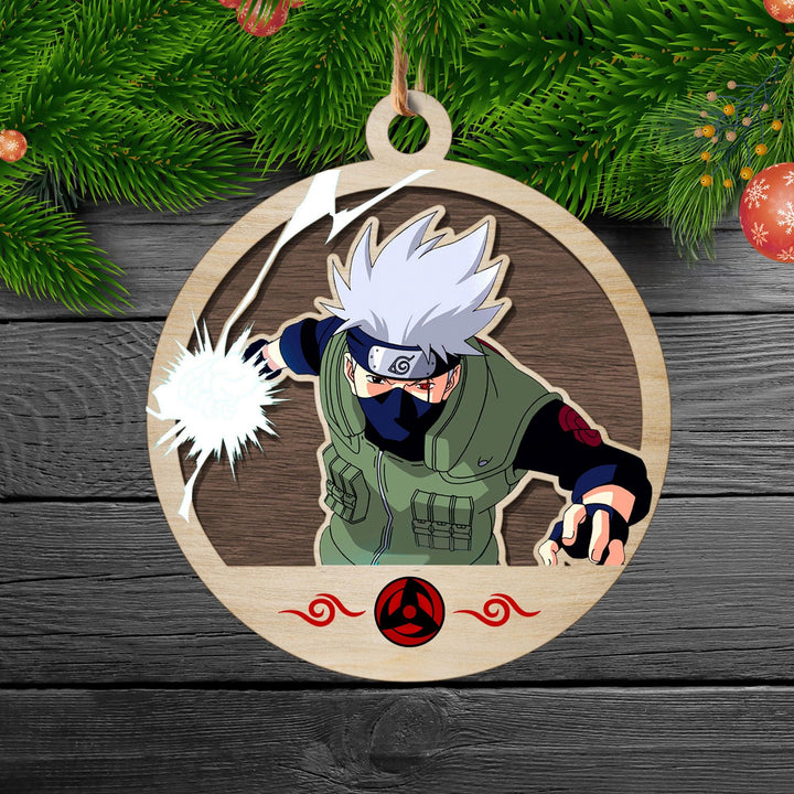 Naruto Christmas Colored Ornament - EzCustomcar - 2