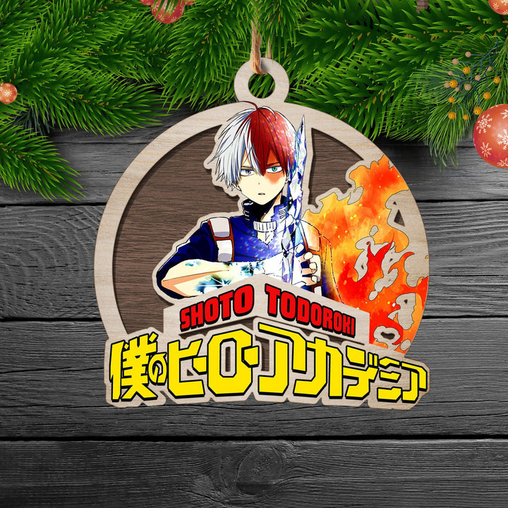 My Hero Academia Christmas Colored Ornament - EzCustomcar - 3