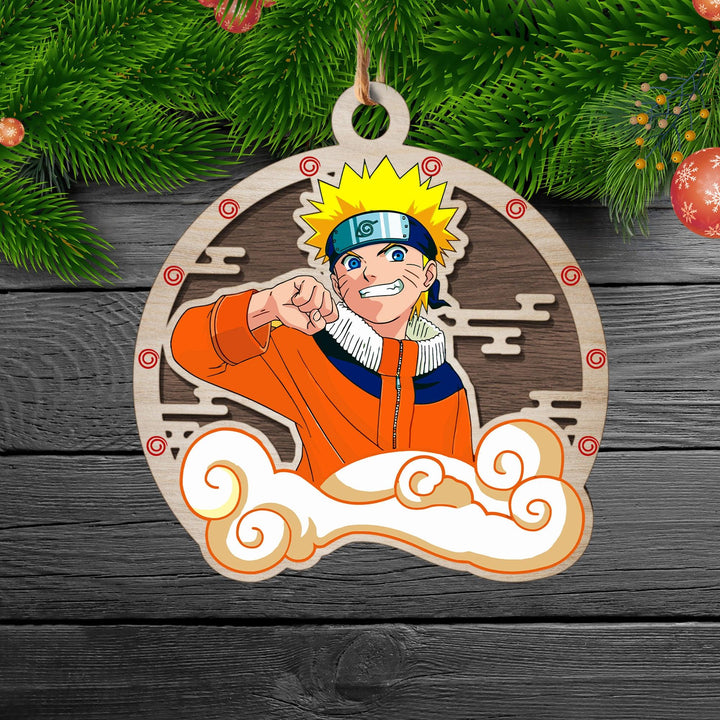 Naruto Christmas Colored Ornament - EzCustomcar - 15