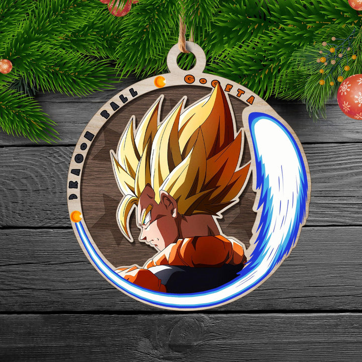 Dragon Ball Christmas Colored Ornament - EzCustomcar - 4