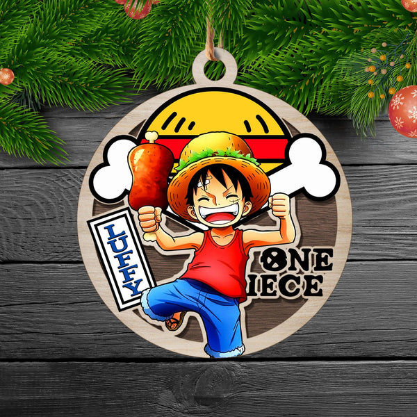One Piece Anime Christmas Ornament - EzCustomcar - 1