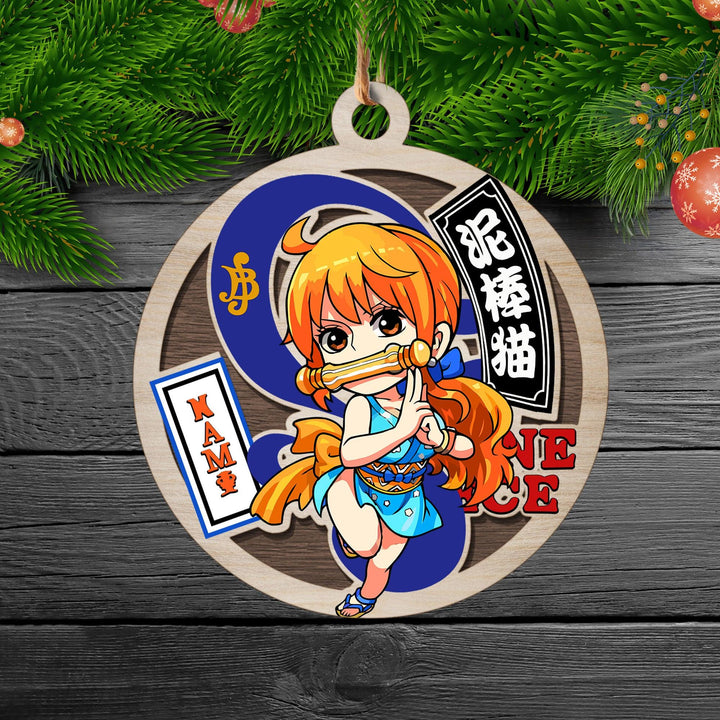 One Piece Anime Christmas Ornament - EzCustomcar - 3