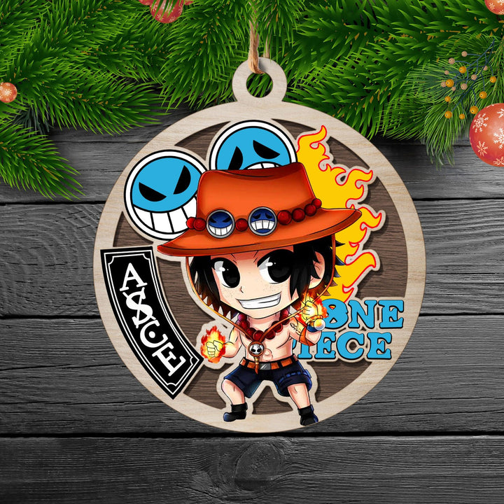 One Piece Anime Christmas Ornament - EzCustomcar - 4