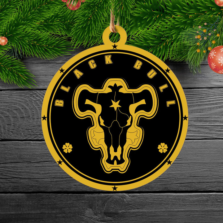 Black Clover Christmas Ornament - EzCustomcar - 2