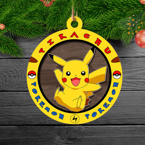 Pokemon Christmas Ornament - EzCustomcar - 1