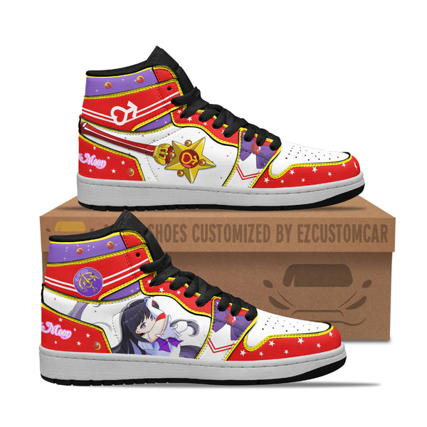 Sailor Moon Custom Shoes With Sailor Mars Sneakers Design - EzCustomcar - 1