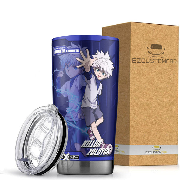 Killua Zoldyck Travel Mug - Gift Idea for Hunter x Hunter fans - EzCustomcar - 1