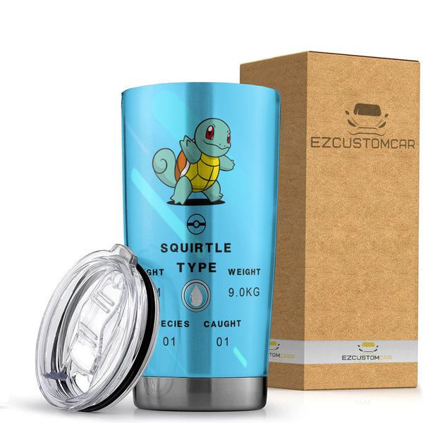 Squirtle Travel Mug - Gift Idea for Pokemon fans - EzCustomcar - 1