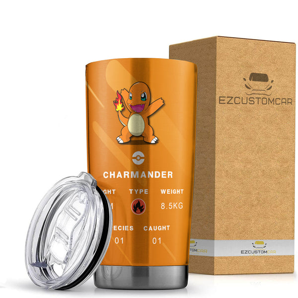 Charmander Travel Mug - Gift Idea for Pokemon fans - EzCustomcar - 1