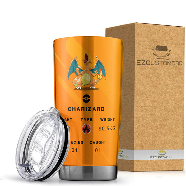 Charizard Travel Mug - Gift Idea for Pokemon fans - EzCustomcar - 1