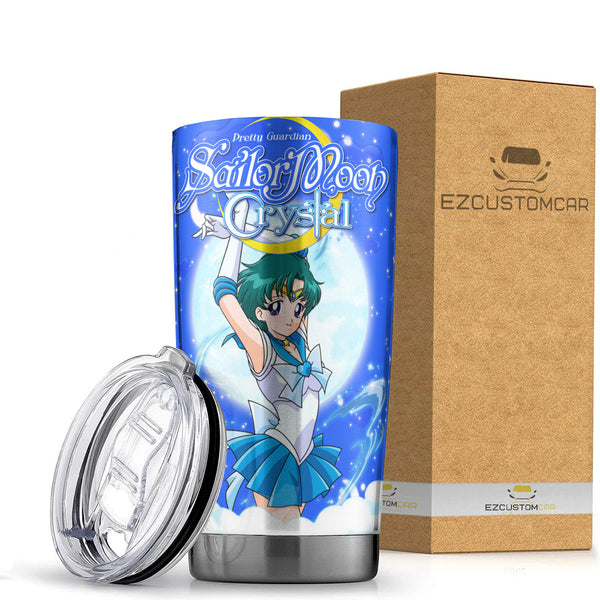 Sailor Mercury Travel Mug - Gift Idea for Sailor Moon fans - EzCustomcar - 1