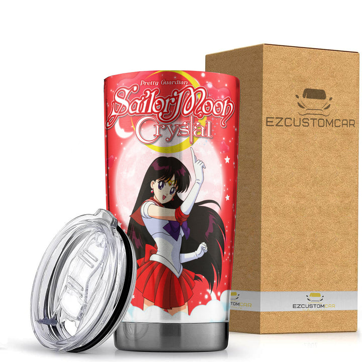 Sailor Mars Travel Mug - Gift Idea for Sailor Moon fans - EzCustomcar - 1
