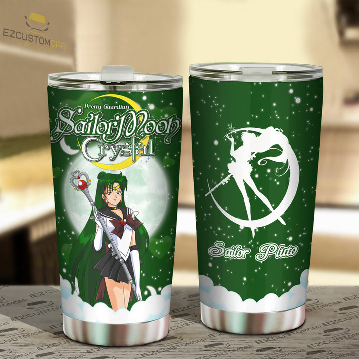 Sailor Pluto Travel Mug - Gift Idea for Sailor Moon fans - EzCustomcar - 2