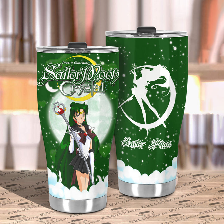 Sailor Pluto Travel Mug - Gift Idea for Sailor Moon fans - EzCustomcar - 3