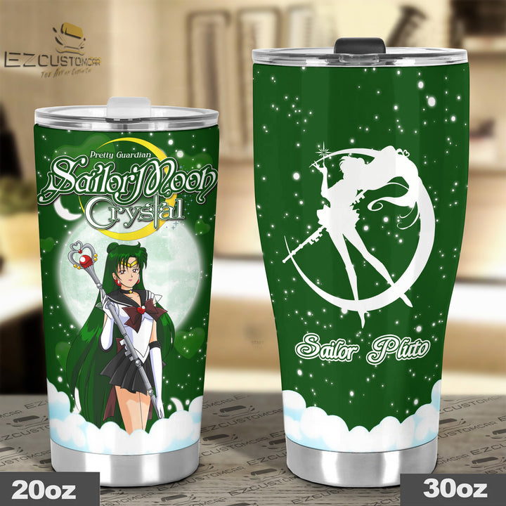 Sailor Pluto Travel Mug - Gift Idea for Sailor Moon fans - EzCustomcar - 4
