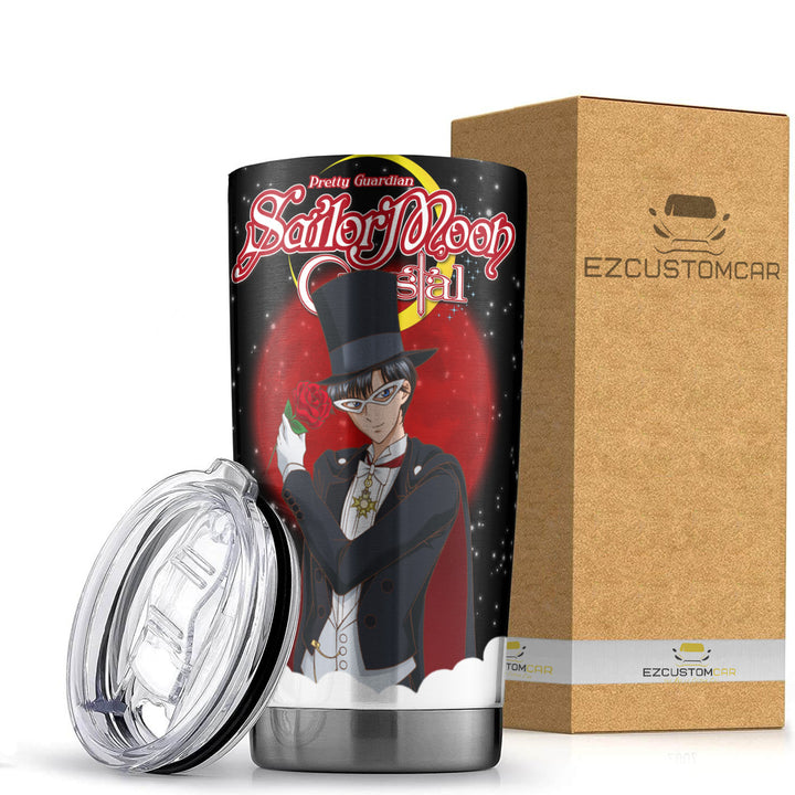 Tuxedo Mask Travel Mug - Gift Idea for Sailor Moon fans - EzCustomcar - 1