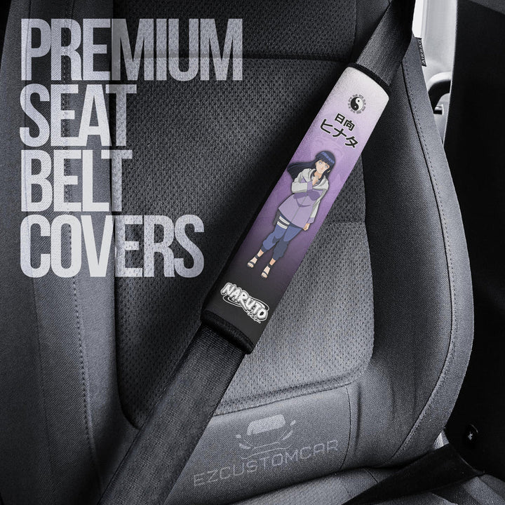 Hinata Hyuga Seat Belt cover - Custom Naruto Anime Car Accessories - EzCustomcar - 2