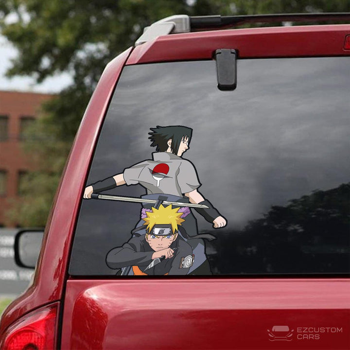 Naruto Car Accessories Anime Car Sticker Naruto x Sasuke - EzCustomcar - 2