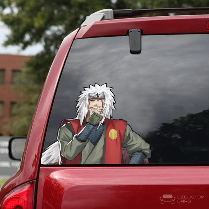 Naruto Car Accessories Anime Car Sticker Jiraiya Gifts for Fans - EzCustomcar - 3