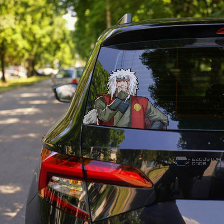 Naruto Car Accessories Anime Car Sticker Jiraiya Gifts for Fans - EzCustomcar - 1