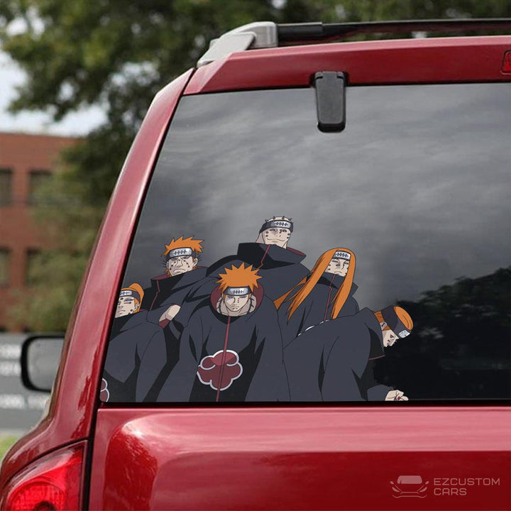 Akatsuki Car Accessories Anime Car Sticker The Six Paths of Pain - EzCustomcar - 3