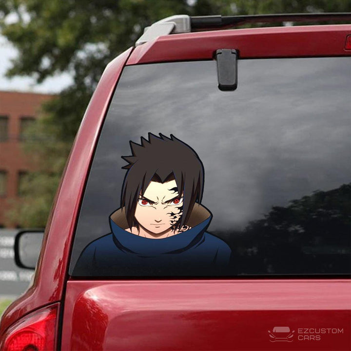 Naruto Car Accessories Anime Car Sticker Sasuke Uchiha - EzCustomcar - 2