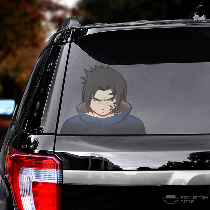 Naruto Car Accessories Anime Car Sticker Sasuke Uchiha - EzCustomcar - 3