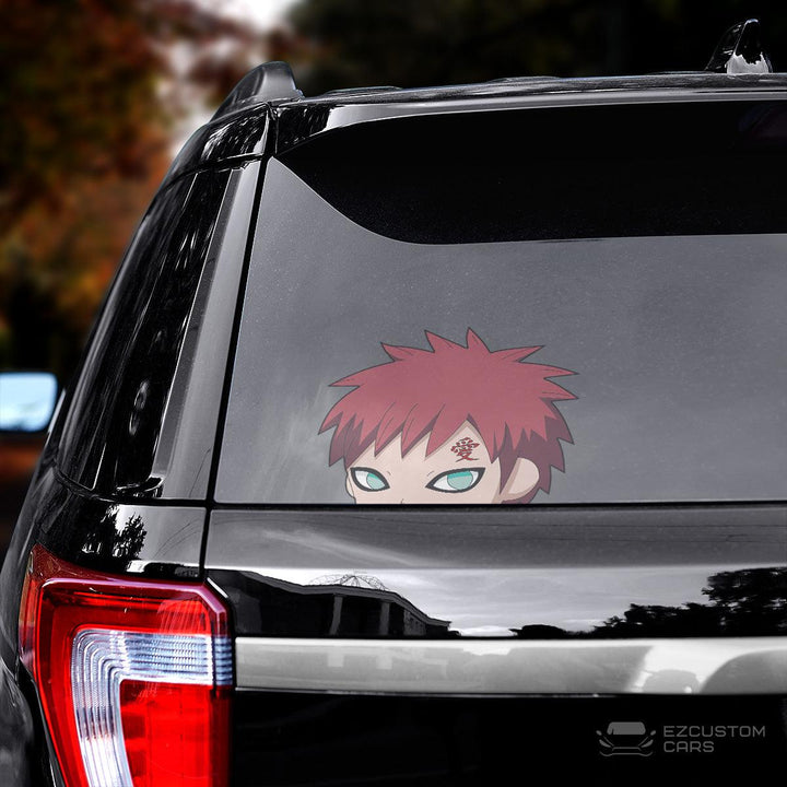 Naruto Car Accessories Anime Car Sticker Gaara gifts for fans - EzCustomcar - 3