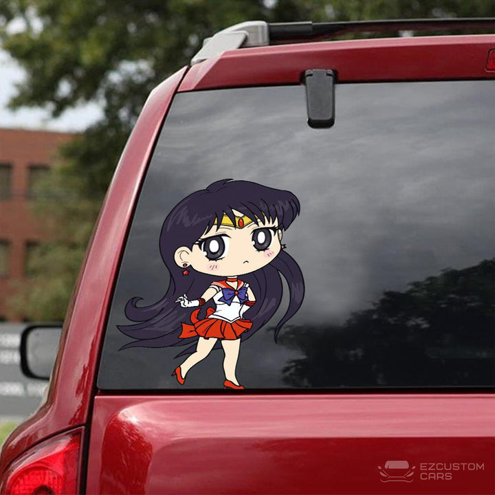 Sailor Moon Car Accessories Anime Car Sticker Sailor Mars - EzCustomcar - 2